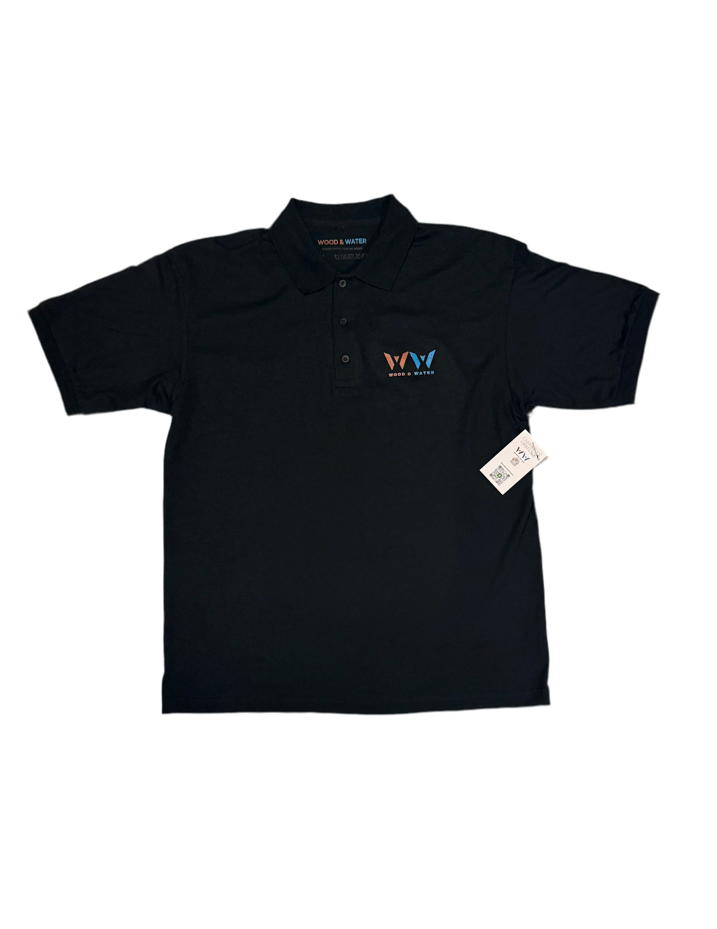 Wood & Water - 3 Button Polo - Shim Shimma