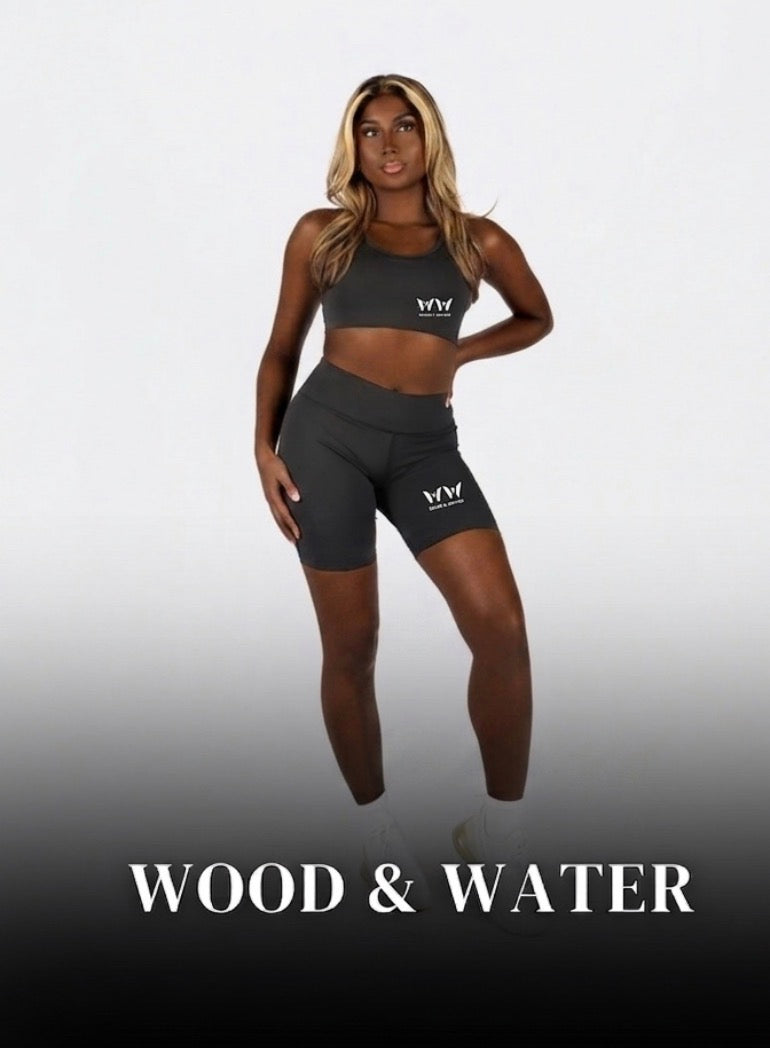 Wood & Water - Yoga Shorts / Sports Bra