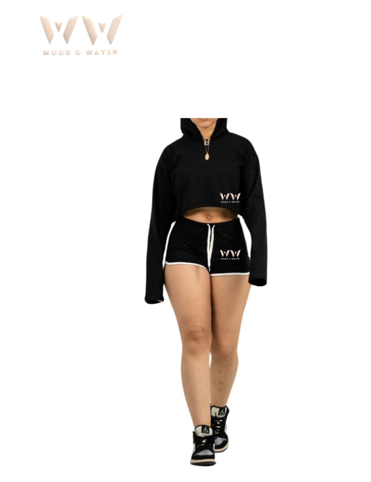 Wood & Water - Single Jersey Track Short Set