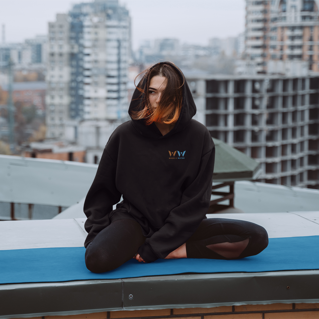 Wood & Water - Heavyweight Premium Fleece Oversized Sweatshirt