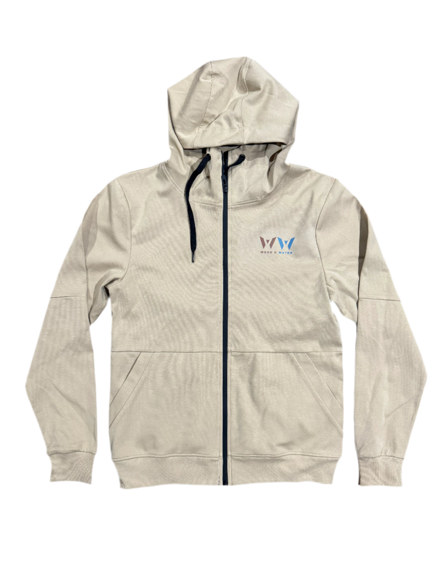 Wood & Water - Tech Fleece Set -Beige/Tan)  Caribbean Iridescent Logo