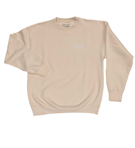 Wood & Wager - Sweatshirt - Carribean Cream