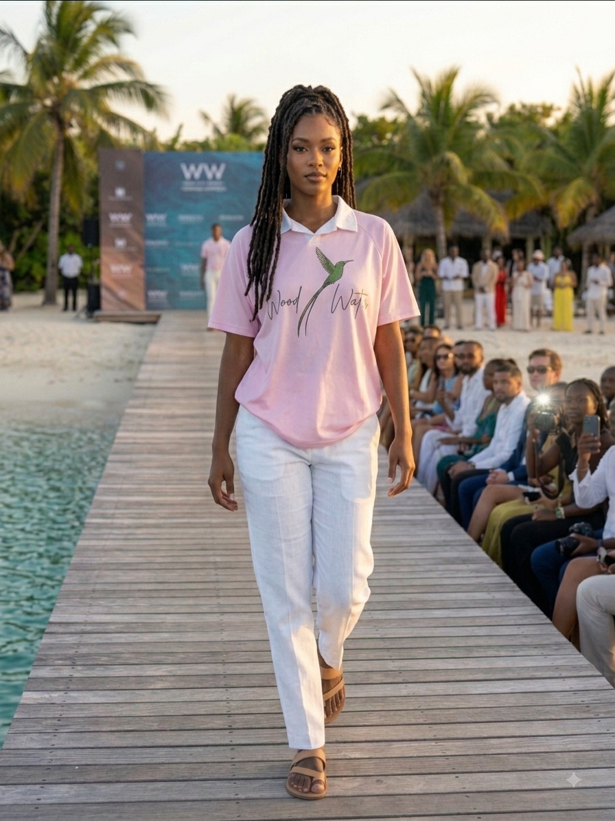 Wood & Water - PINK - Hummingbird Heritage Jersey