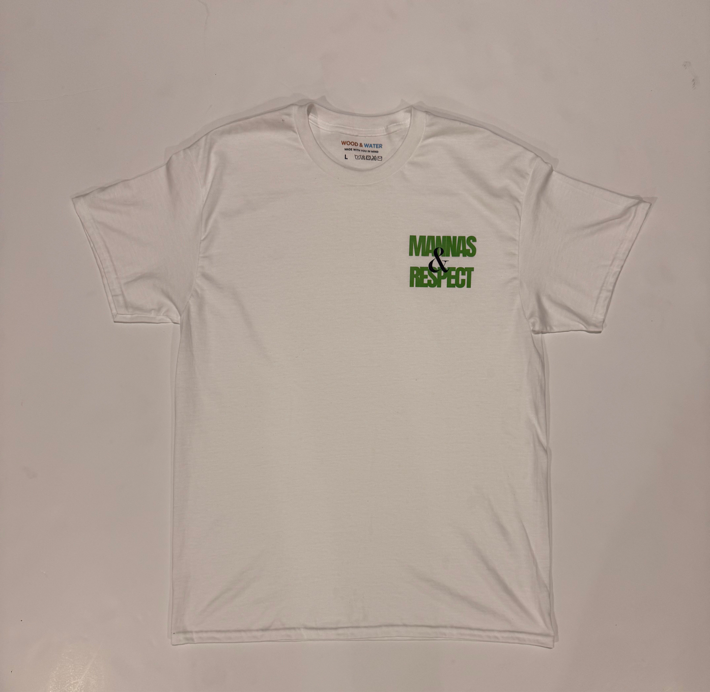 Wood & Water - Mannas & Respect Classic Tee