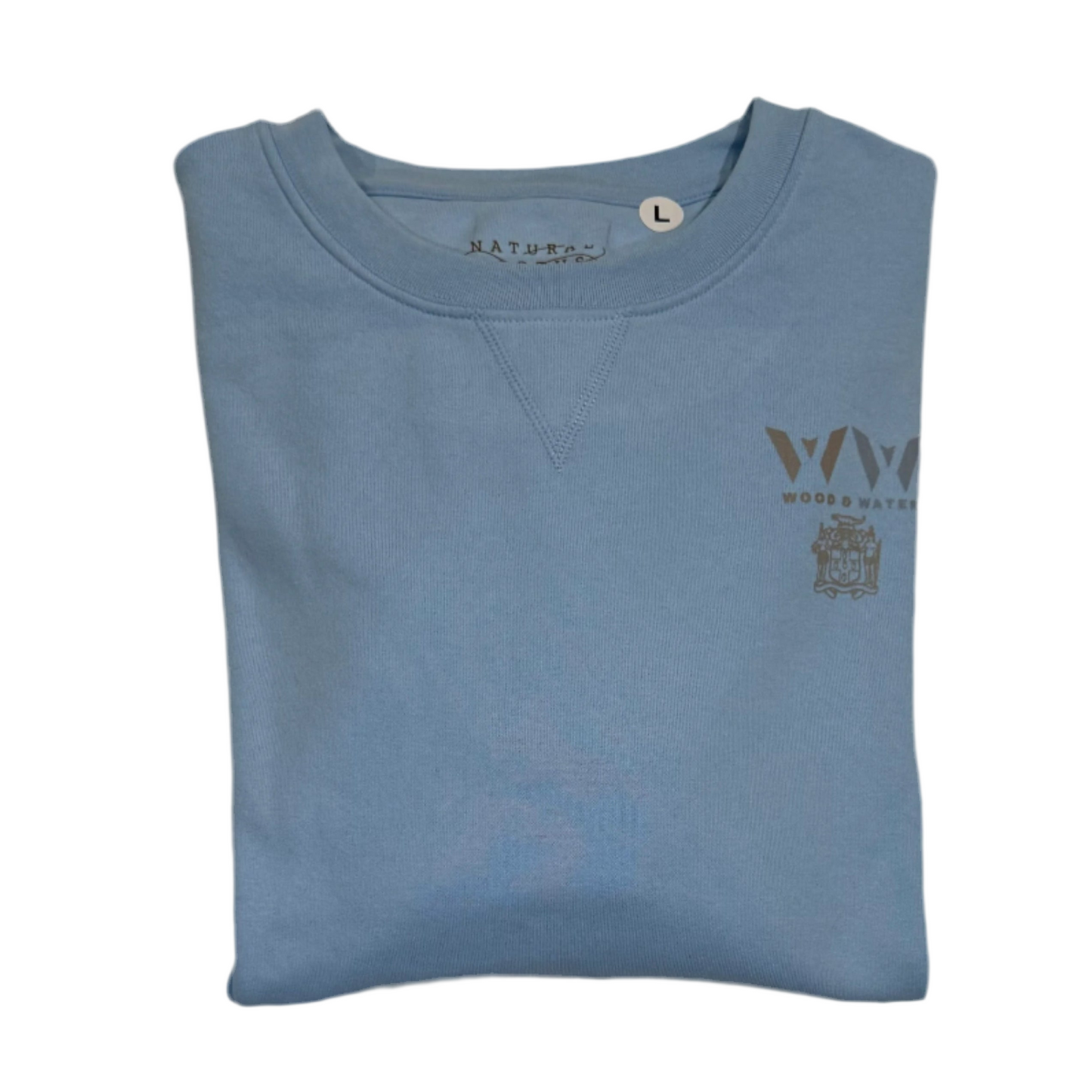 Wood & Water - Pullover Sweatshirt - Carribean Reflective