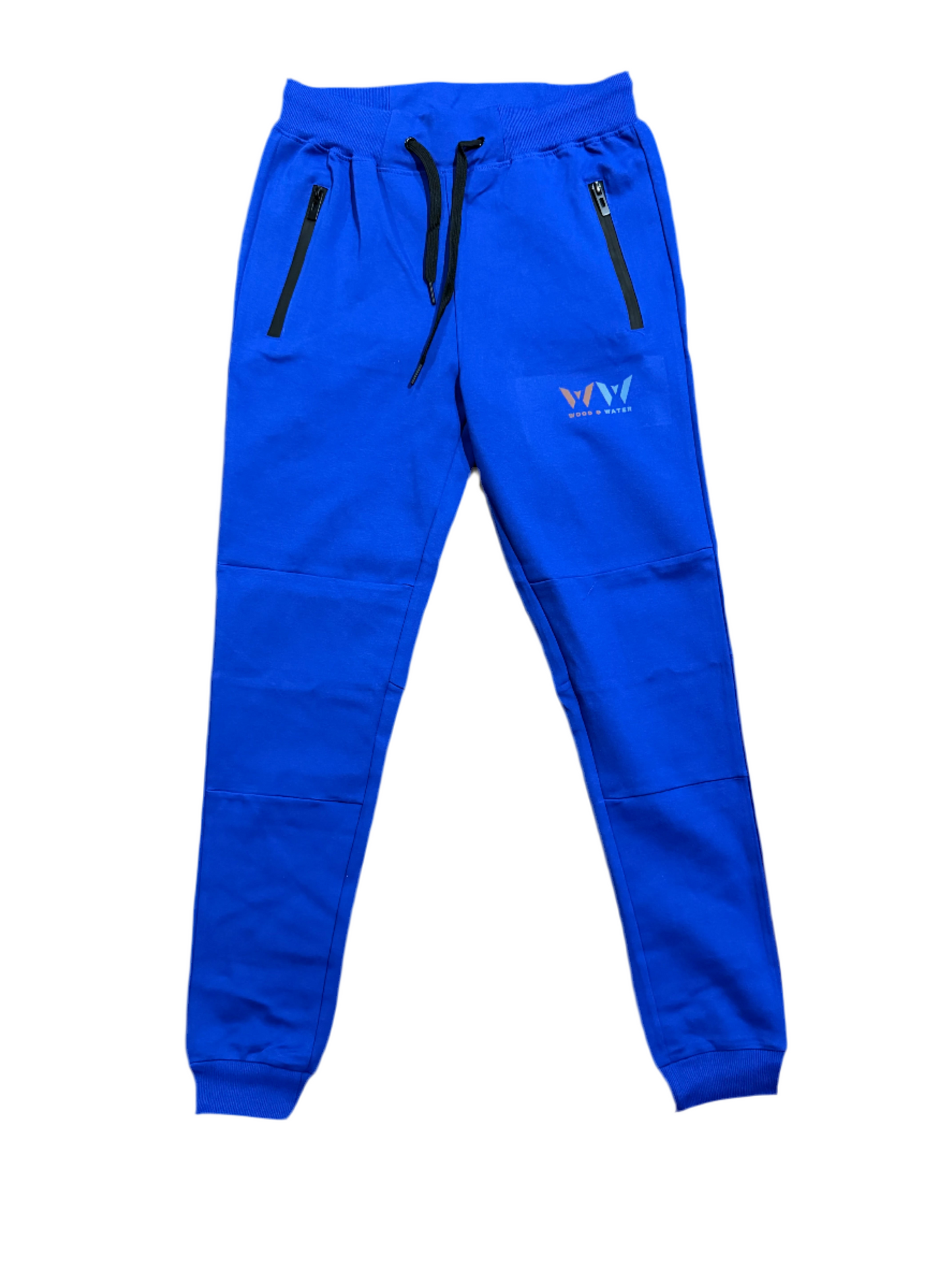 Wood & Water - Royal Blue - Tech Fleece Set - Caribbean Iridescent Logo