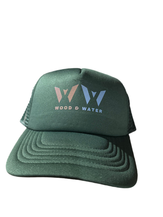 Wood & Water - TRUCKER HAT - FOAM FRONT