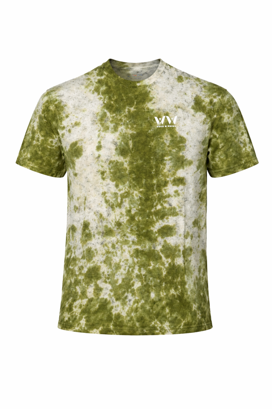 Ring Spun Culture Tee - Green / White