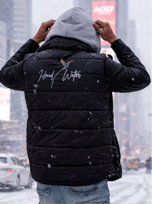 Wood & Water - Sleeveless Hooded  Heritage Vest