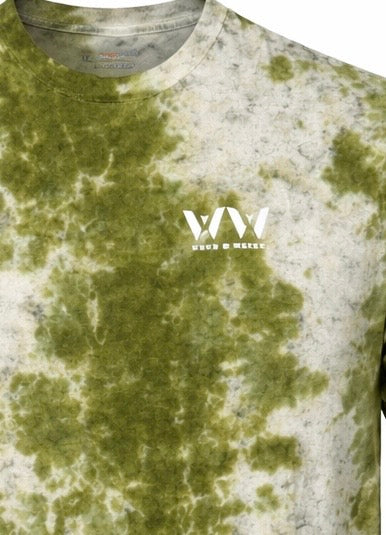 Ring Spun Culture Tee - Green / White
