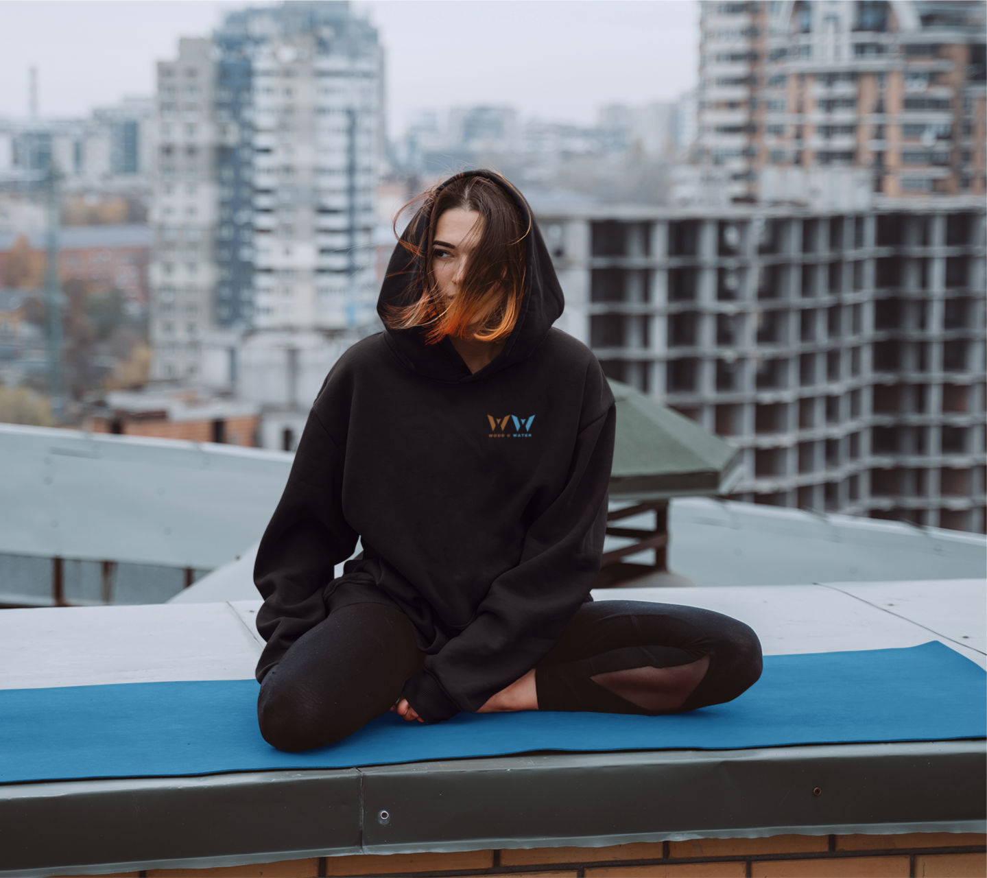 Wood & Water - Heavyweight Premium Fleece Oversized Sweatshirt
