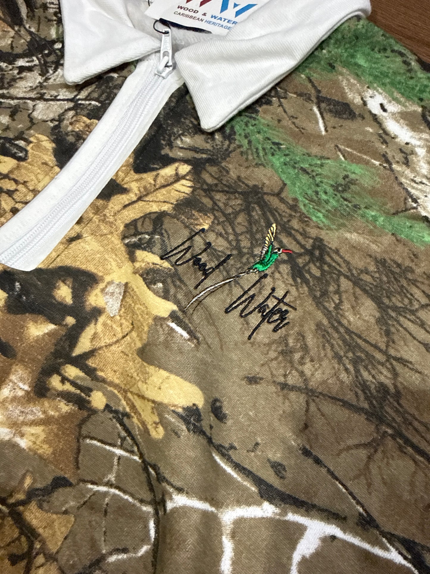 Camo Crop Top. 350 GSM Premium Fabric