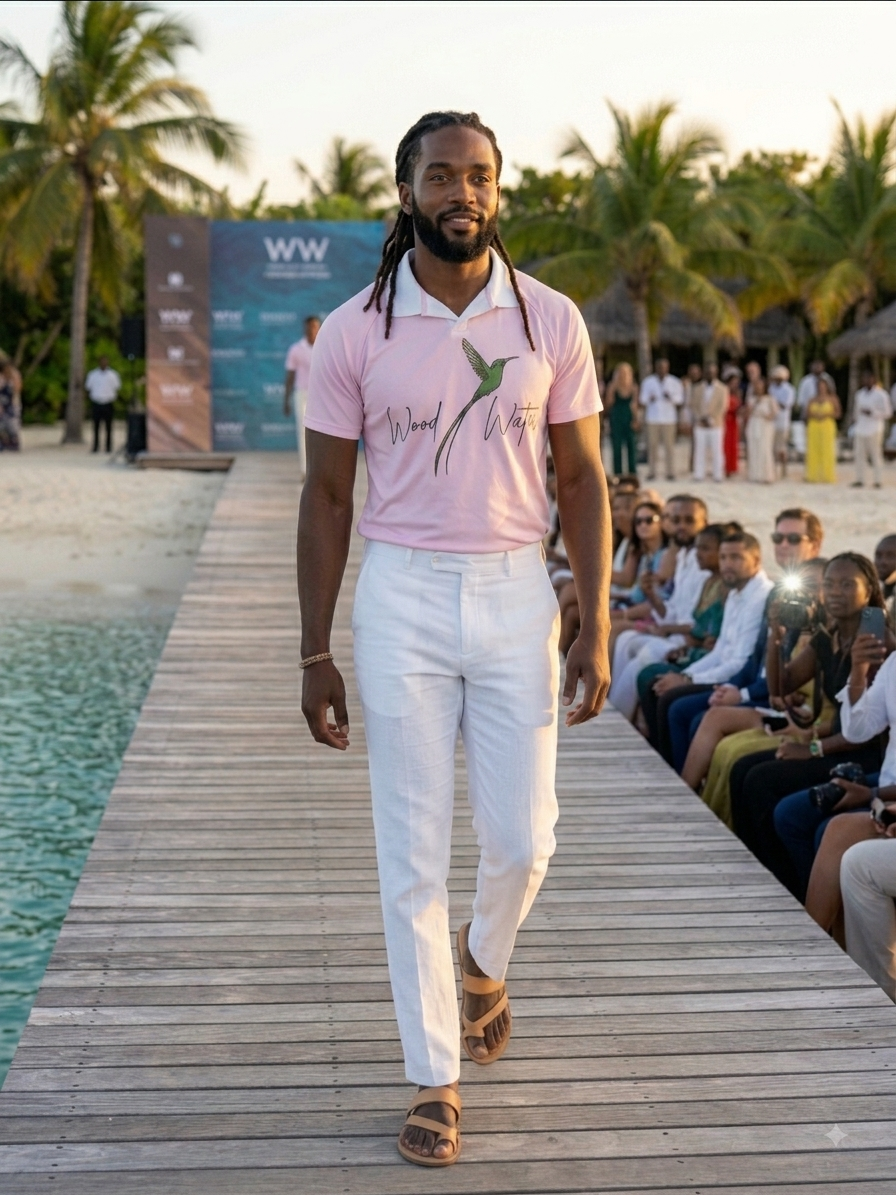 Wood & Water - PINK - Hummingbird Heritage Jersey