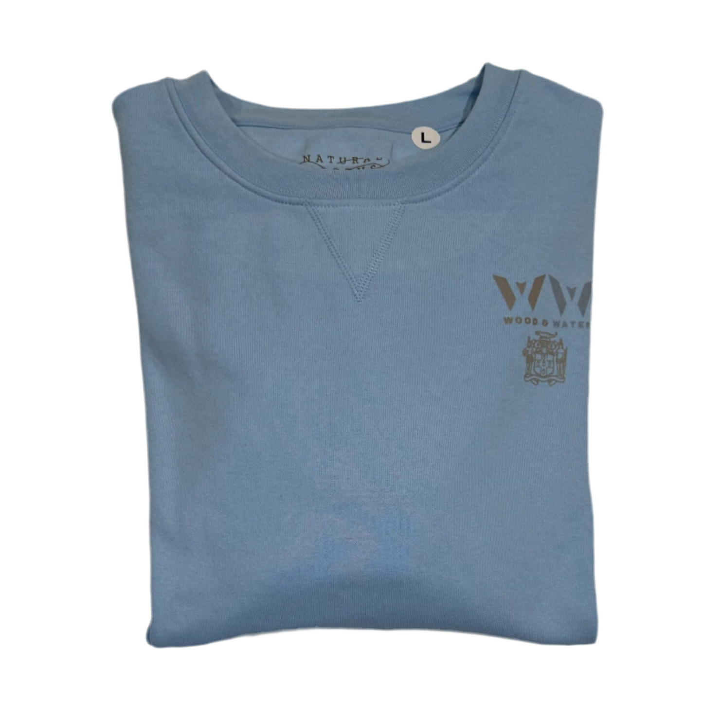 Wood & Water - Pullover Sweatshirt - Carribean Reflective