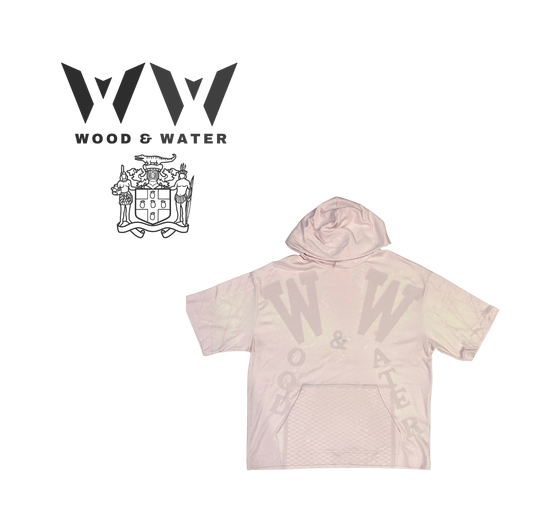 Wood & Water - “TWO FACED” Hoodie - Pink