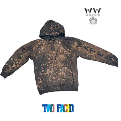 Wood & Water - “TWO FACED” Hoodie - NAVY BLUUE
