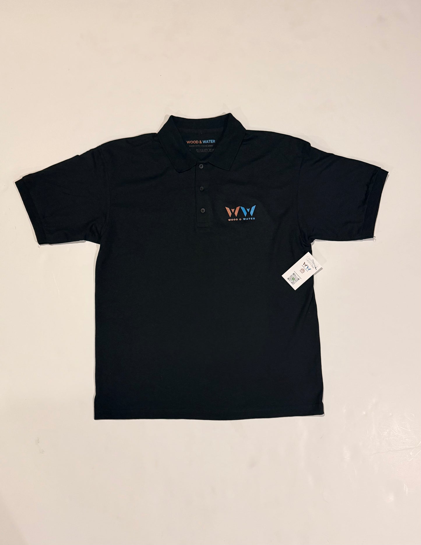 Wood & Water - 3 Button Polo - Shim Shimma