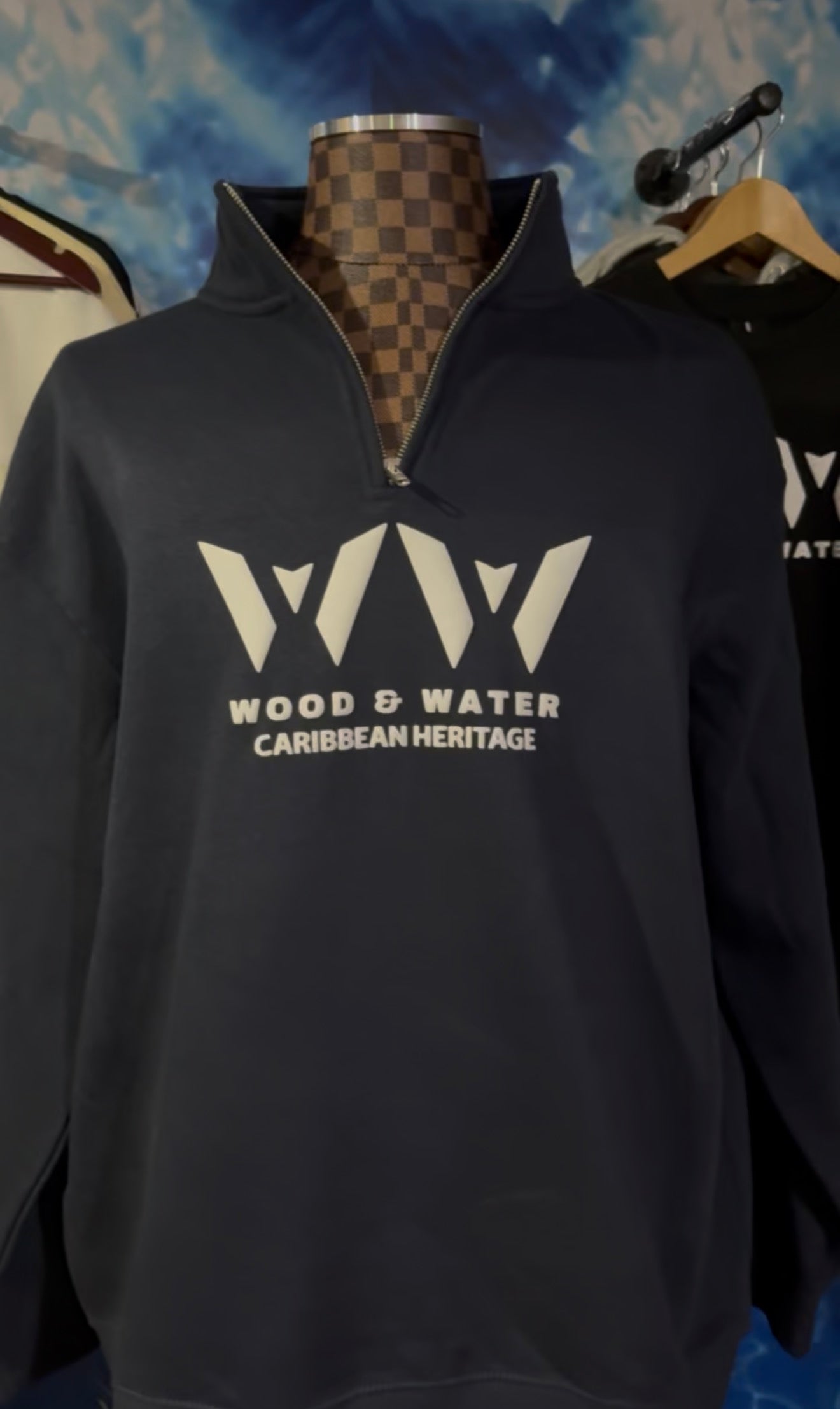 1/4 Zip Sweater Pullover