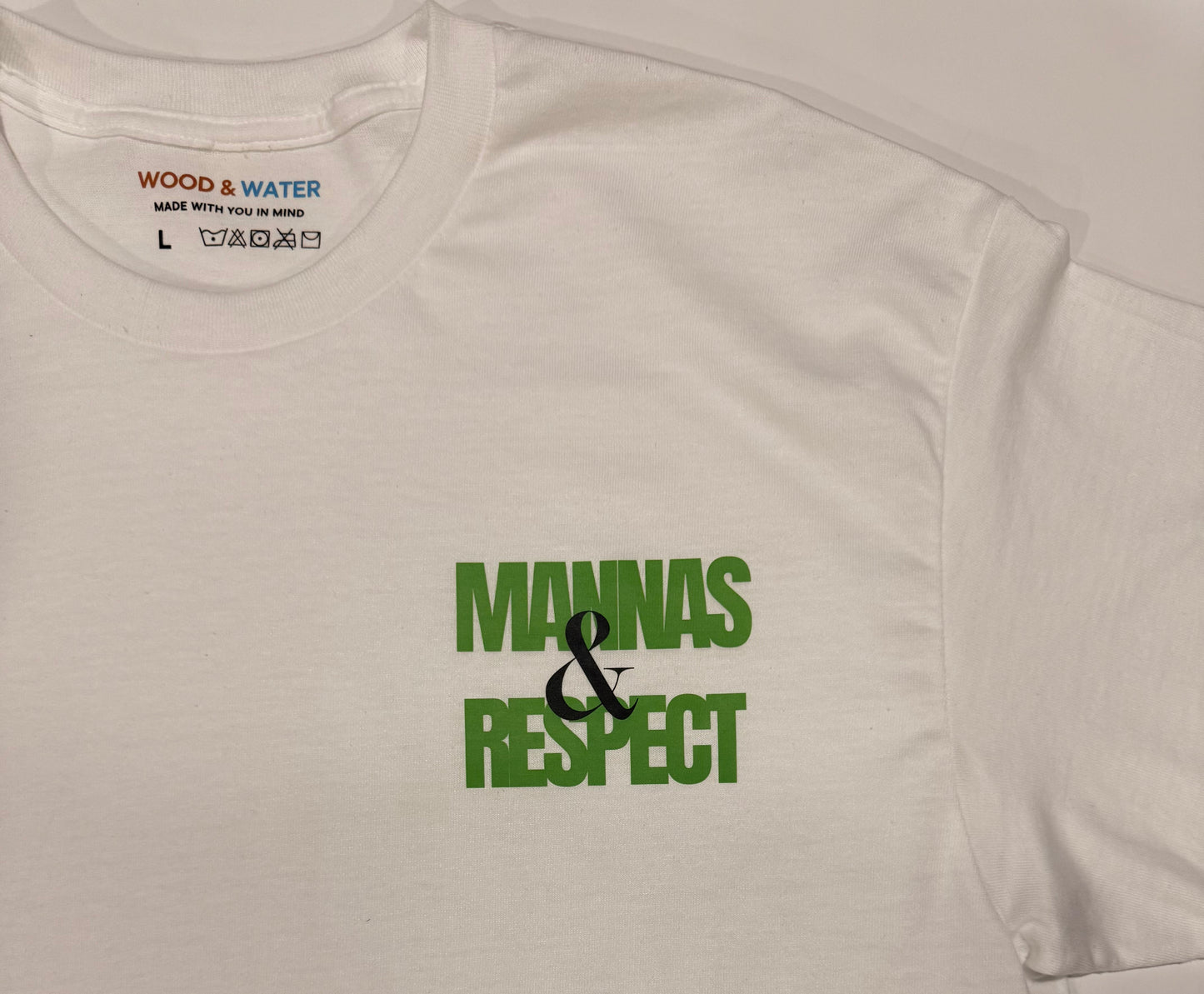 Wood & Water - Mannas & Respect Classic Tee