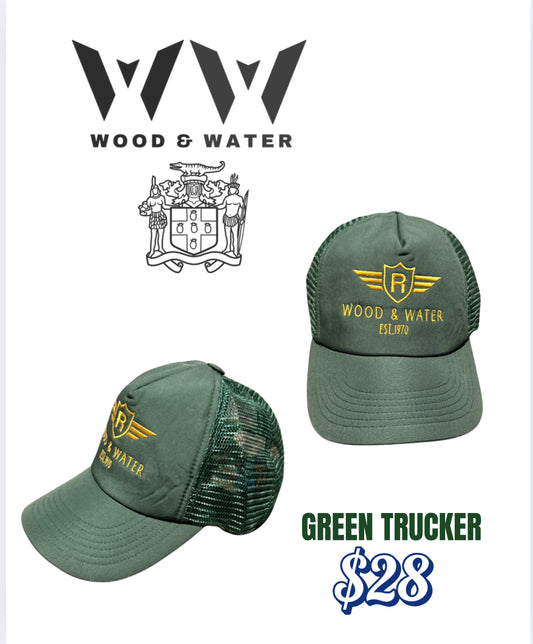 Wood & Water - Embroidered (R) Series Trucker Hat