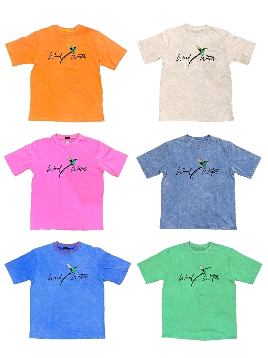 Heritage Summa Tee   - Embroidered 300 GSM Premium Multicolor