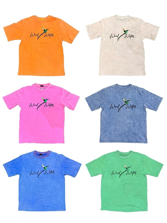 Heritage Summa Tee   - Embroidered 300 GSM Premium Multicolor